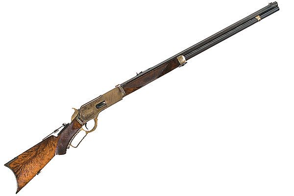 Rock Island sets an auction record for the Winchester Model 1876.