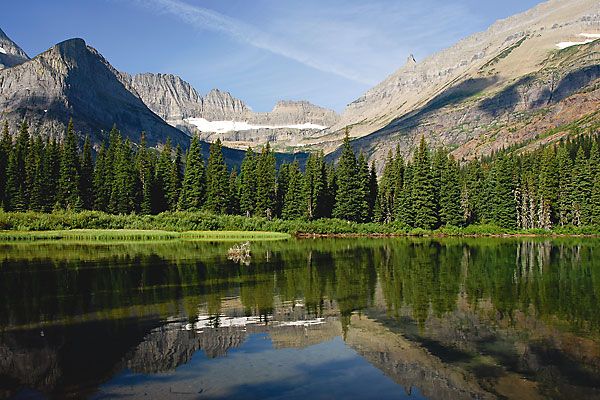 Glacier National Park—loved by both John Muir and C.M. Russell.