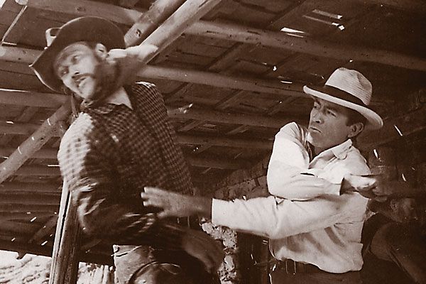 Spilling the blood on Old West cinema fistfights.