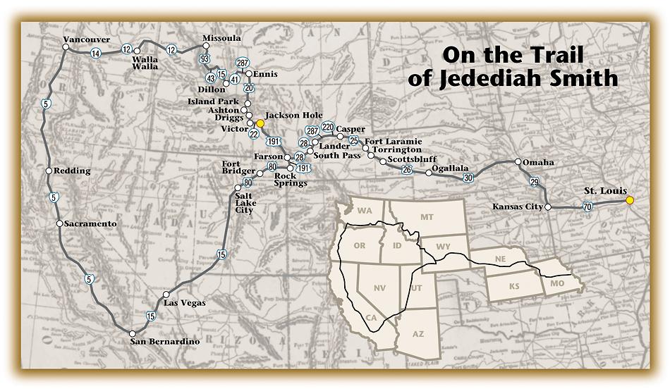 jedediah smith memorial trail