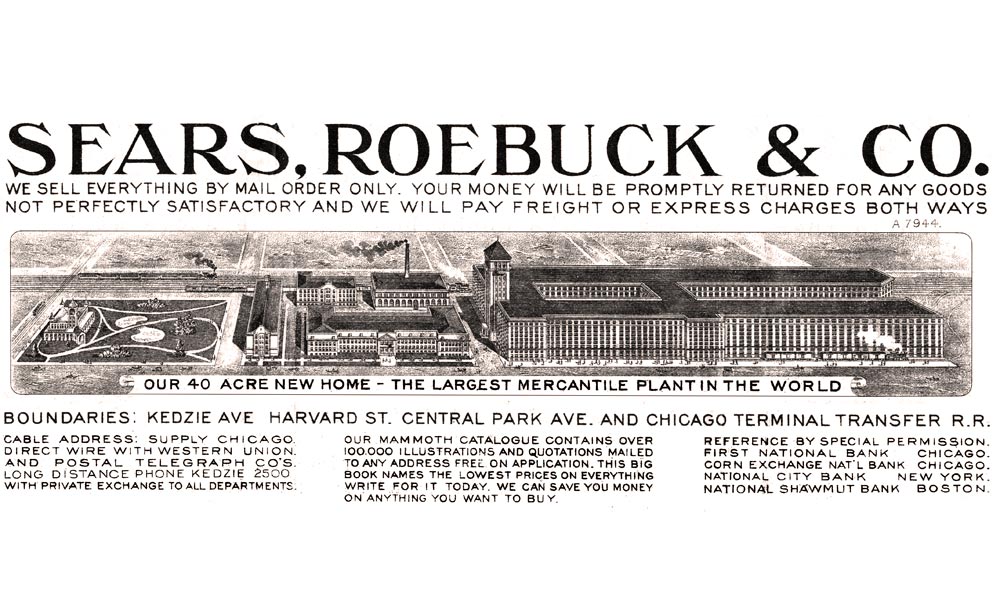 Sears Roebuck true west
