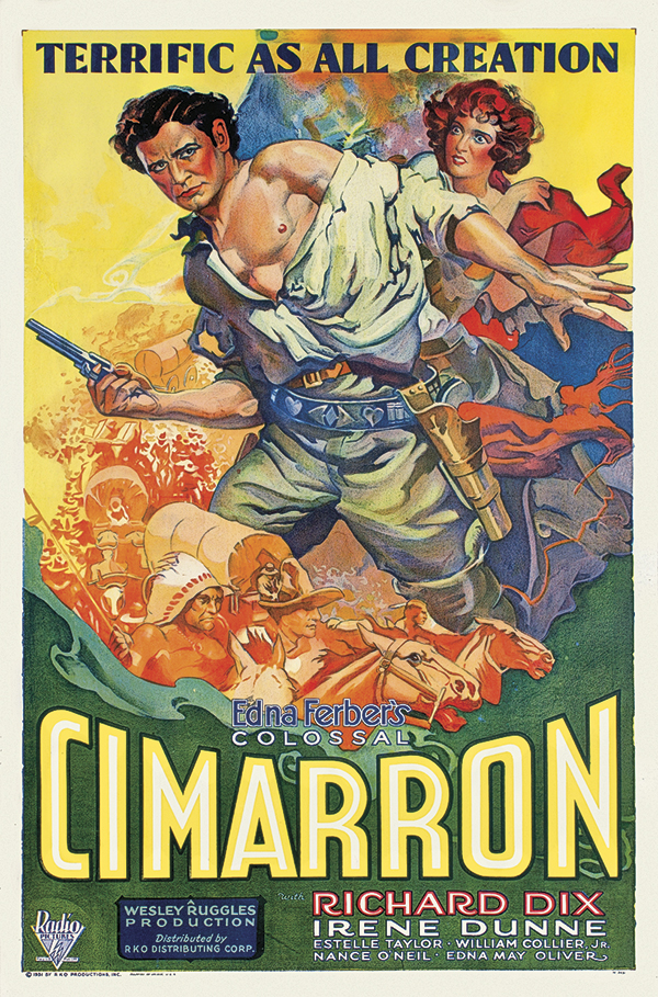 cimarron movie poster true west
