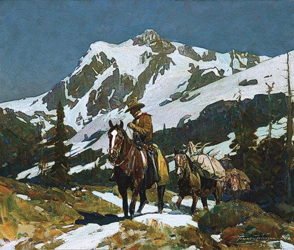 Thomas Moran Western Art William R Leigh True West