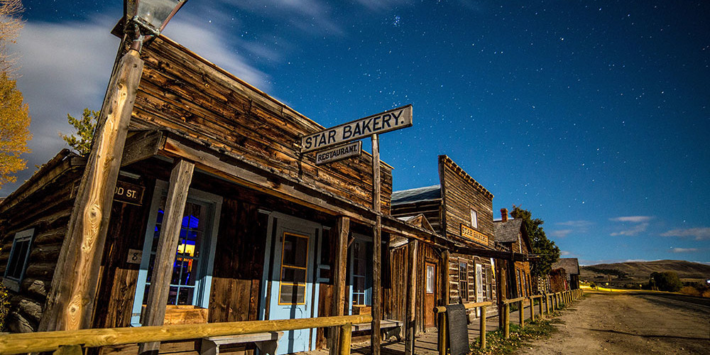 ghost town front southwest montana