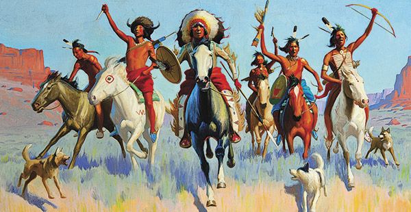 four bears old west artists true west magazine