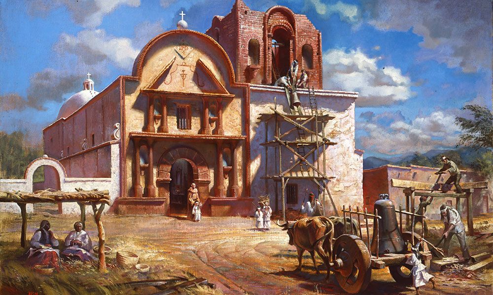 Tubac Spanish Colonial Frontier Tubac Spanish Colonial Frontier True West Magazine