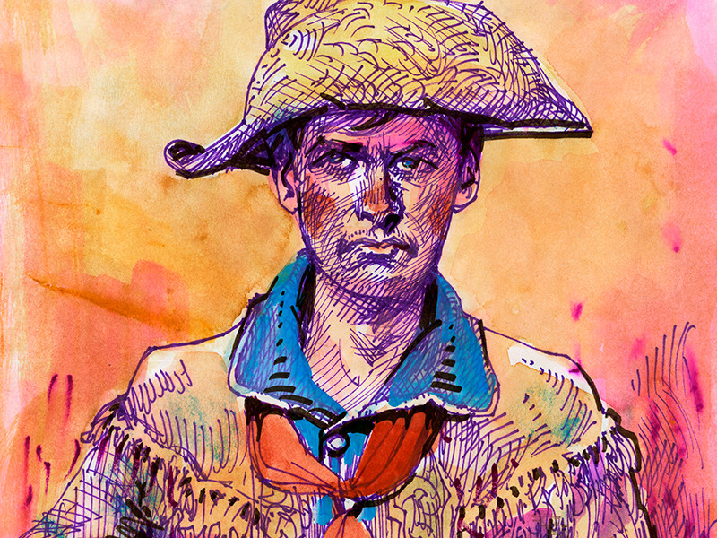 rene secretan illustration bob boze bell true west moments