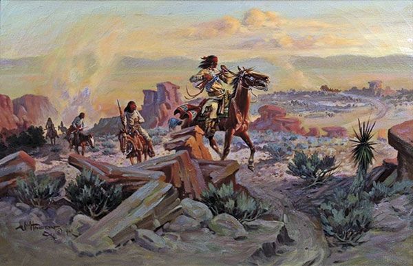 Apache hunter Howard B Cushing True West Magazine