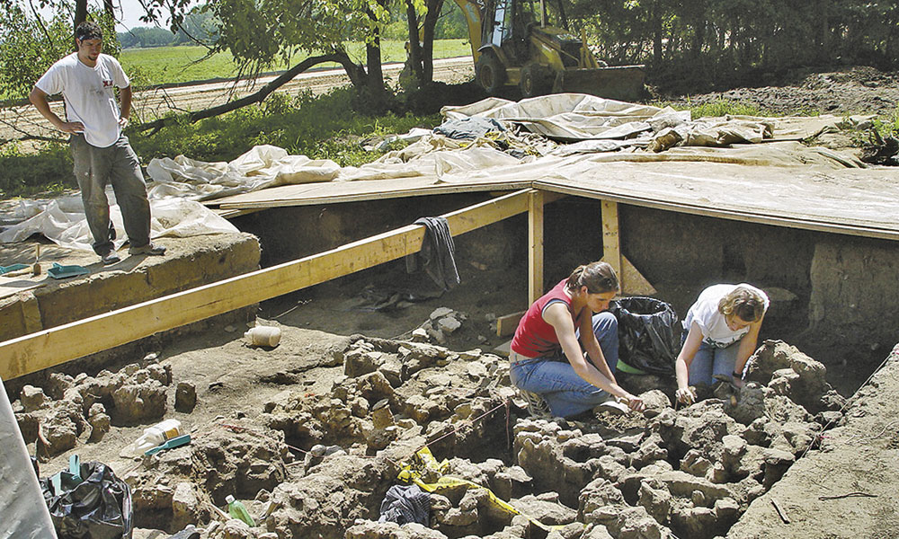 excavation team american history true west magazine