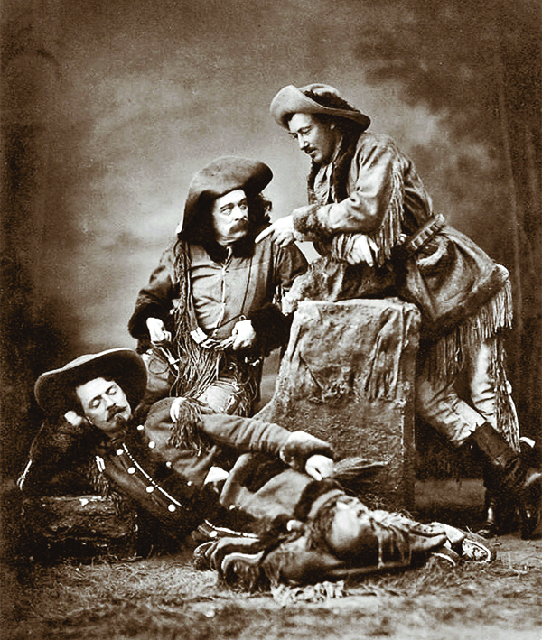 texas jack buffalo bill buntline scouts of the prairie play actors true west magazine