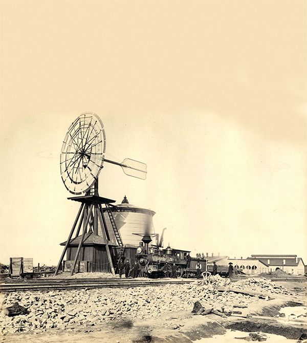 laramie windmill train transcontinental railroad true west magazine