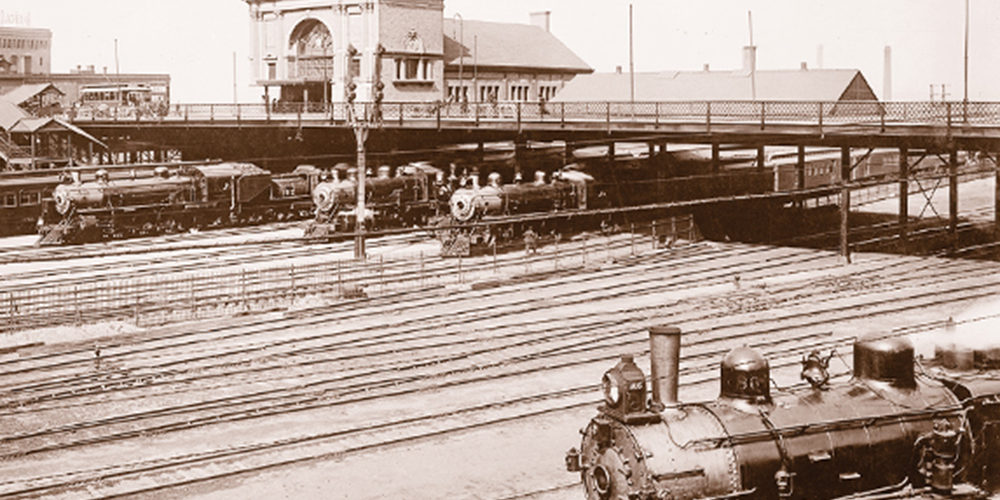omaha union station burlington train station historical photograph train railroad true west magazine