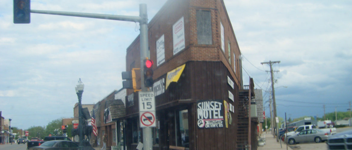 narrow building in belle fourche south dakota true west magazine