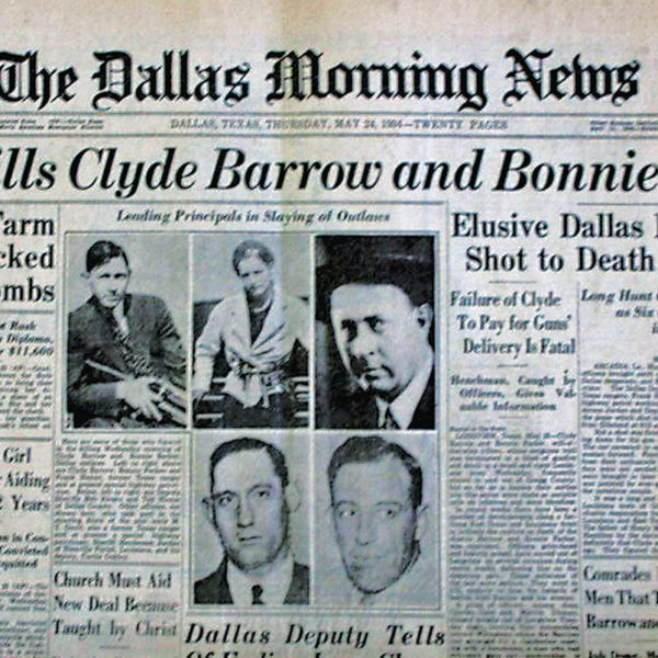 bonnie parker clyde barrow frank hamer true west magazine