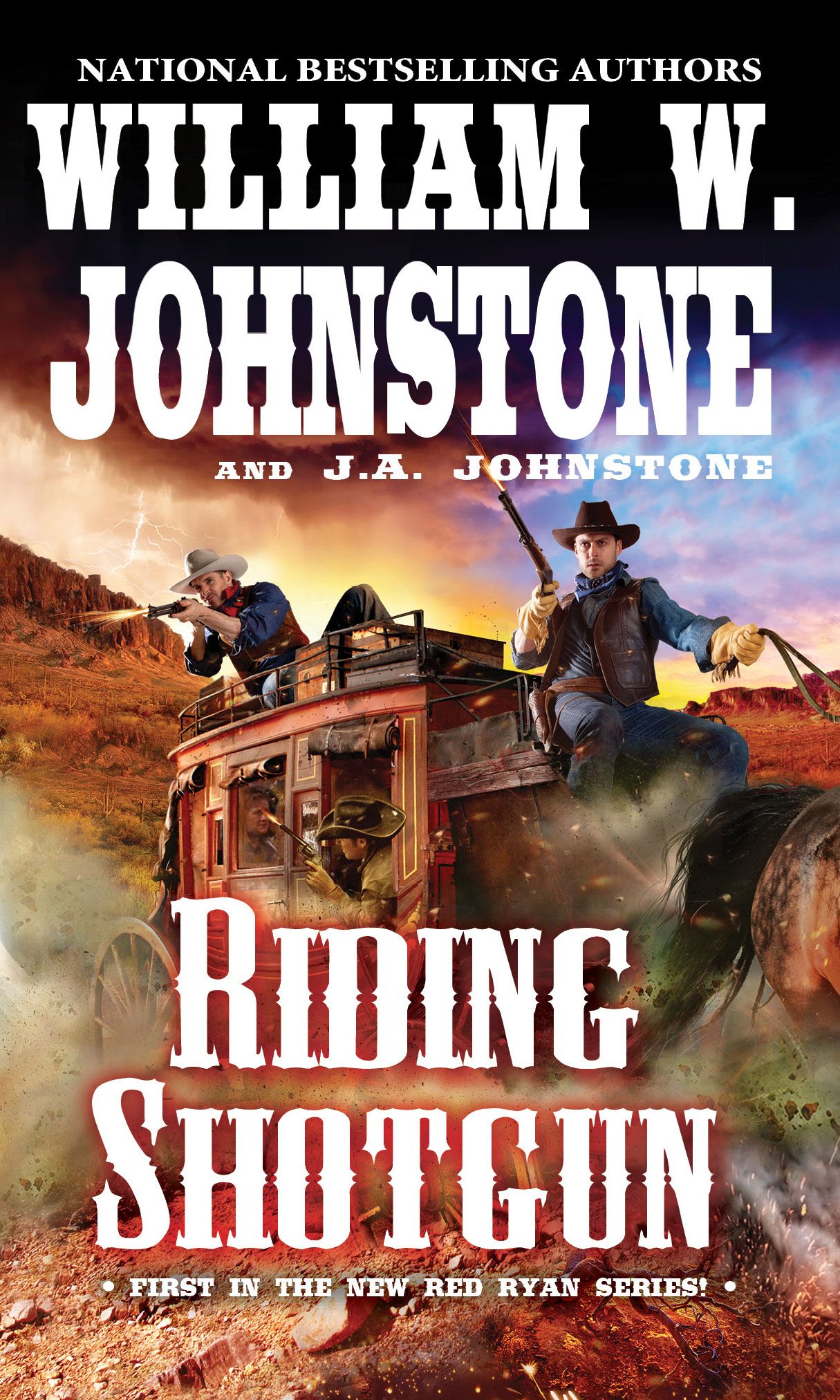 RIDING SHOTGUN by William W. Johnstone and J.A. Johnstone