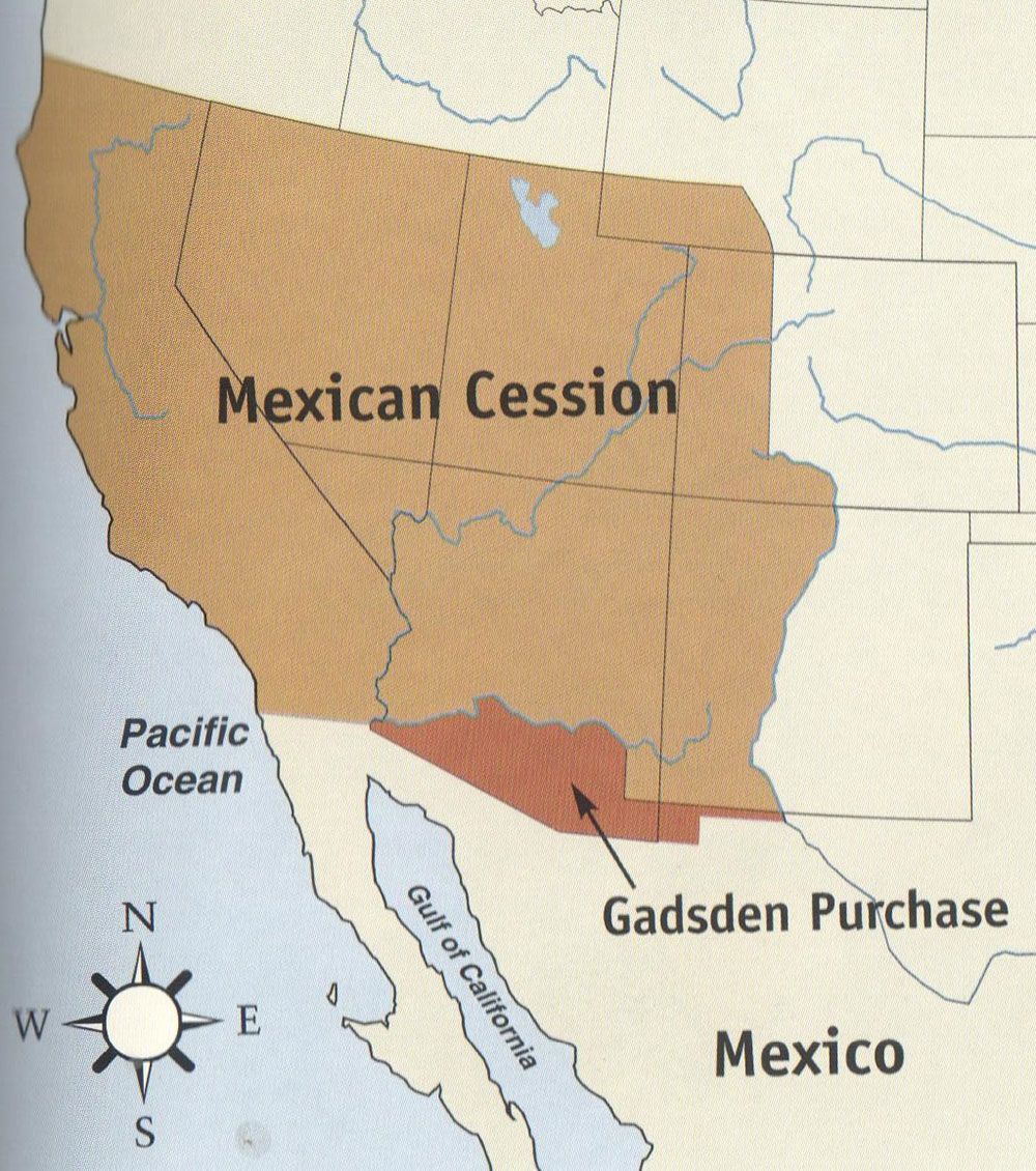 mexican cession and gadsden purchase arizona true west magazine