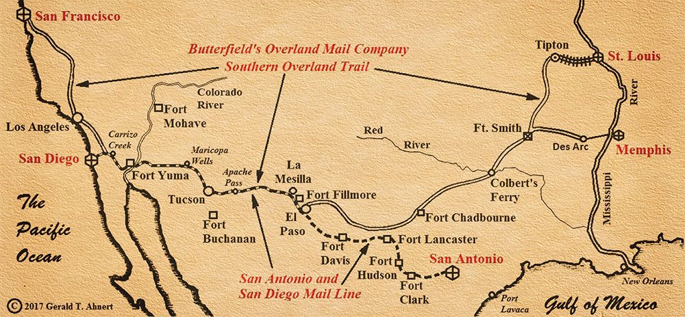 southern overland trail - true west magazine