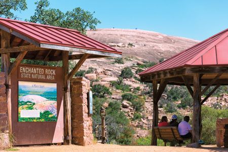 enchanted rock state natural area texas true west magazine