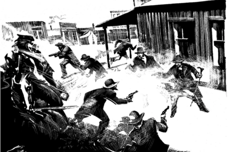 western shootout art